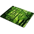thumbnail image 3 of Green Mouse Pad,Tropical Rainforest Trees Mouse Pad,Beautiful Fresh Green Personality Gaming Mouse Pad, 3 of 5