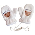 thumbnail image 2 of Guantes cálidos de invierno precioso , cuello colgante para completo grueso, resistente , más vellón para que corren en Talla única BLESIY Guantes de invierno, 2 of 7