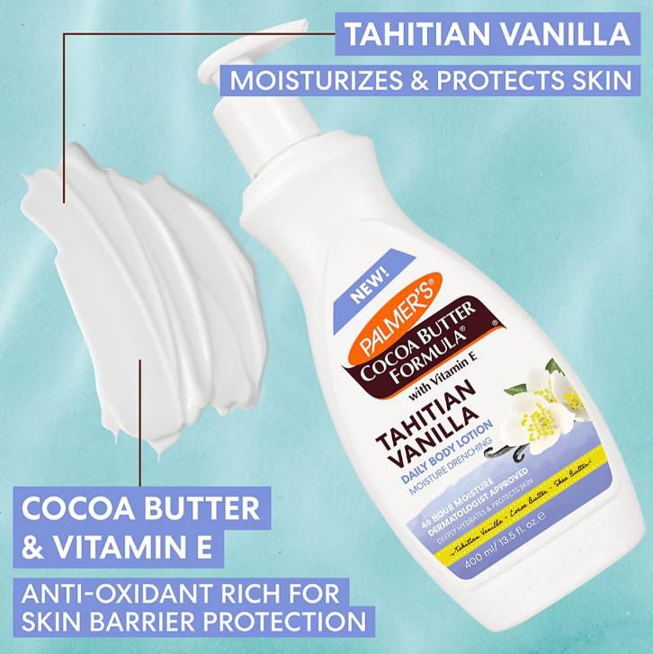 Palmer’s Cocoa Butter Formula Tahitian Vanilla Body Lotion, 2 pk./13.5 fl. oz.