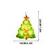 thumbnail image 3 of Luces navideñas para ventanas con batería - Decoración colgante de doble cara para árboles, puertas y decoraciones navideñas interiores y exteriores, 3 of 5