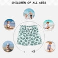 thumbnail image 6 of joogoo Boys Swim Trunks Seashells and Starfish Beach Board Shorts Drawstring Swimsuit M, 6 of 6