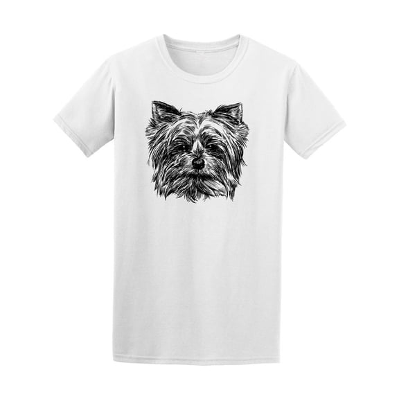 Portrait Of Yorkshire Dog Tee Men's -Image by Shutterstock