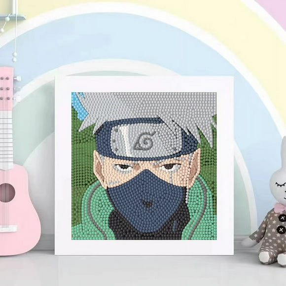 YIXINGCHEN Cute Anime 5D Diamond Drawing Kits, Gem Arts & Crafts Supplies with Frames, Cartoon Painting with Diamond, DIY Paint Supplies for Kid(Kumi) A1121-040