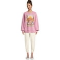 thumbnail image 2 of Self Esteem Juniors Oversized Washed Graphic Sweatshirt, Sizes XS-XL, 2 of 5