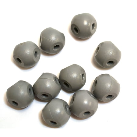 Molecular Model Atoms  Gray  Pack of 10 - 2.2cm  4 Holes - Spare Extra Parts for Molecular Model Kits - Eisco Labs price history on PriceWatchPro