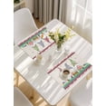 thumbnail image 5 of Gnomes Easter Placemats Set of 4, Eggs Tulips Spring Floral Rustic Placemats for Dining Table, Place Mats for Kitchen Tabletop, Waterproof Wipeable Dining Table Mats Set, 5 of 9