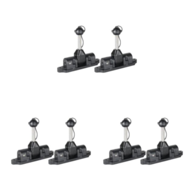 Ruiboury Attache de Pagaie Fixation Stable pour Canoës Sans Déplacement et Rotation Fluide Pagaie Universelle Type1 3Ensemble
