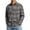 11#Dark Gray, variant on Men Lightweight Wrinkle Free Plaid Long Sleeve Button Down Shirt 4 Way Stretch Lapel Collar Classic Regular Fit Business Work Casual Easy Outfit Pairing Fall Tops M