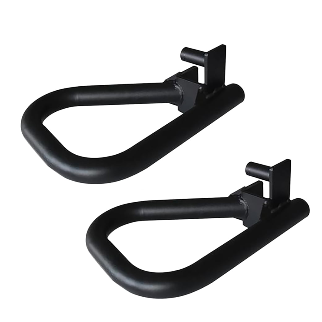 Fitness Dip Bar Attachment Heavy Duty Dip Bar Fit for 2x2inch Tube Rack