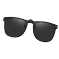 thumbnail image 2 of Gafas de con clip, lentes antideslumbrantes, abatibles, para pesca y viajes, para mujeres Negro, 2 of 8
