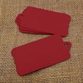 thumbnail image 2 of 100 Pcs Rectangular Shape Tag Bonbonniere Wedding Favor Hang Tags Gift With Free Natural Jute Twine - Colours Available, 2 of 7
