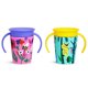 thumbnail image 1 of Munchkin Miracle 360 Wildlove Sippy Cup, 6 oz, 2 paquetes, abeja/lémur, 1 of 3