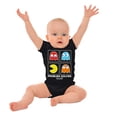 thumbnail image 3 of Problem Solved Pacman Romper Boys or Girls Infant Baby Brisco Brands 12M, 3 of 6