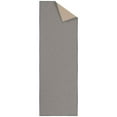 thumbnail image 4 of Ottomanson Solid Bathroom Runner Rug 20" x 53" - Non Slip Low Pile Carpet, Gray, 4 of 13