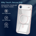thumbnail image 5 of Entronix [Magnetic] Case Compatible with iPhone 17 Air - [Clear Back] Soft Matte Frame, 5 of 6