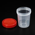 thumbnail image 4 of Unique Bargains 120mL Sample Cups Sample Containers Leak Proof Screw Cap for Lab Home Red 2 Pack, 4 of 6