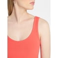 thumbnail image 4 of No Boundaries Cropped V-Neck Tank Top, Women’s XXS-XXL, 4 of 5