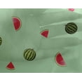 thumbnail image 4 of oneOone Georgette Viscose Fabric Watermelon Fruit Printed Craft Fabric BTY 42 Inch Wide, 4 of 4