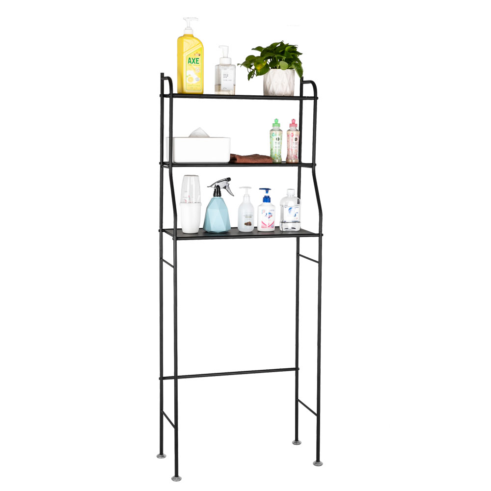 Toilet Rack 3-Tier Bathroom Racks Behind Toilet Bathroom Stand Up Racks ...