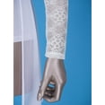 thumbnail image 6 of Haitryli Women Lyrical Dance Dress Cut Out Lace Ballet Leotard White XL, 6 of 7