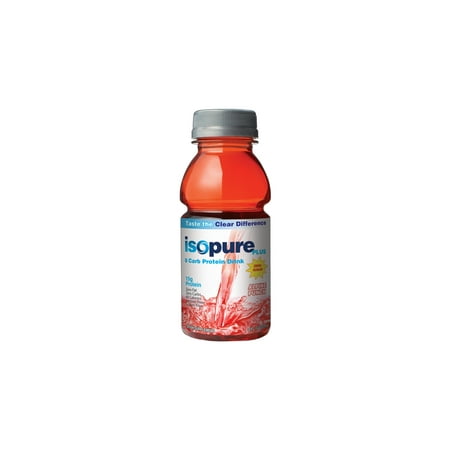 Isopure Plus 0 Carb Protein Drink, Alpine Punch, 24 - 8 Fluid Ounce