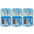 thumbnail image 6 of Raindrops 3Sets Sewing Tools Blue Plastic Box for Practical Household Items and Travel, 6 of 8