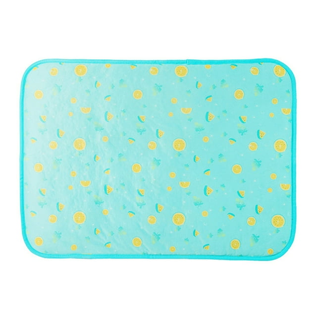 Weiweiguan Tapis Rafraîchissant Lavable pour Animaux de Compagnie Tapis Rafraîchissant d'Été Couverture en Soie Glacée pour Animaux