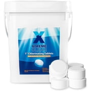 XtremeClear 1 Stabilized Pool Water Care Tablets, Slow-Dissolving Formula, 5 lb Bucket