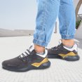 thumbnail image 4 of Zapatos al aire libre para hombres Primavera Transpirable Deportes de moda Zapatos casuales para correr (gris oscuro 43), 4 of 8