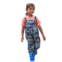 CUZIBR Kids Boys Girls Cartoon Camo Chest Waders Youth Fishing Waders For Toddler Children Waterproof & Fishing Waders With Boots Fashionable Dailywear For Child