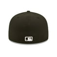 thumbnail image 4 of Men's New Era Black Kansas City Royals Team Logo 59FIFTY Fitted Hat, 4 of 5