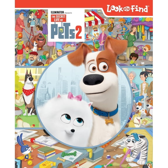 Pre-Owned The Secret Life of Pets 2 Look and Find Activity Book - PI Kids