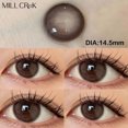 thumbnail image 1 of Mill Creek-lentes de contacto de colores para ojos, lentes cosméticas de colores anuales, miopía, estudiantes naturales, uso anual, 2 unids/lote por par, 1 of 2