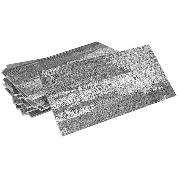 unbranded 16Ud Stickers Autoadhesivos Para Pared En Gris Oscuro Ideales Para Cocina Y