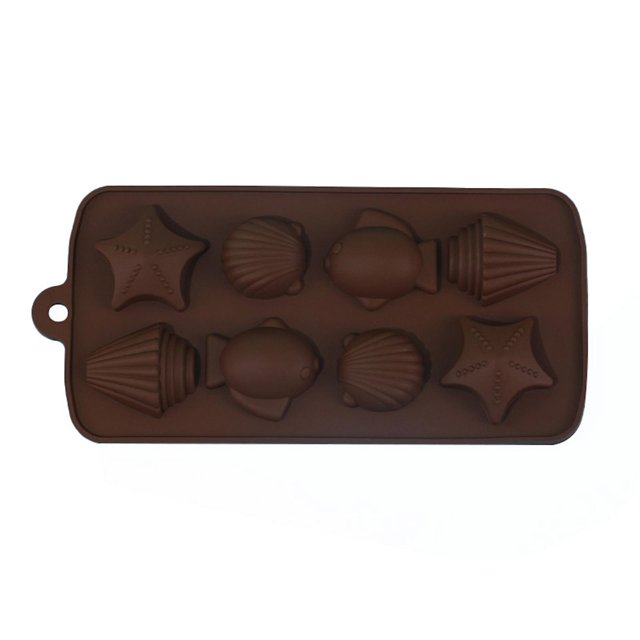 Molde de chocolate para moldes de fondant, accesorios para hornear bricolaje, decoración de pasteles Feliz Sencillez