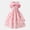 Pink, variant on WOYY Girls Sleeveless Floral Bow Princess Dress Birthday Party Prom Dress, Sizes 7-12