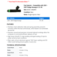 thumbnail image 2 of Fuel Injector - Compatible with 2001 - 2007 Dodge Durango 4.7L V8 2002 2003 2004 2005 2006, 2 of 2