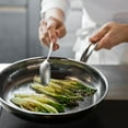 thumbnail image 4 of Hestan NanoBond 12.5" Titanium Stainless Steel Skillet, 4 of 7