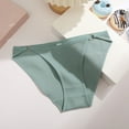 thumbnail image 2 of Bpmpbo Fashion Women G-strings Low Waisted Sexy Panties Solid Color Ring Splicing Together Briefs Breathable Ribbed Underwear Thongs 2025 Clearance, 2 of 3