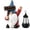 B, variant on Honmine Welcome Gnome Statue with Solar, Resin Yard Decor for Patio, Light Up Gnome Figurine for Walkway, Garden Bed, Mailbox Area
