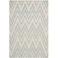 thumbnail image 3 of Safavieh Cambridge 5' X 8' Hand Tufted Wool Rug in Gray and Ivory, 3 of 5