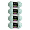 thumbnail image 3 of 4 rollos de hilo luminoso BLESIY hilo de crochet 70 m por rollo Azul, 3 of 8