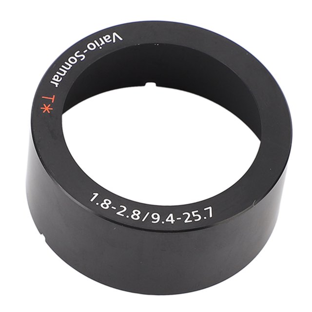 Camera Front Lens for ZV1, Camera Lens Connector Circle Front Loop Lens Mount Adapter Circle Accurate Lens Front Hoop Adapter for Vario Sonnar T 1.8-2.8/9.4-25.7
