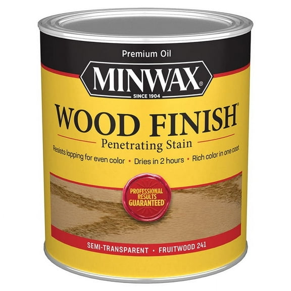 4-Pack of 1 qt Minwax 70010 Fruitwood Wood Finish Oil-Based Wood Stain