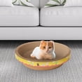 thumbnail image 3 of Cat Scratcher Cardboard Scratching Bed Corrugated Scratch Pad for Furniture Protection , 50cmx12cm, 3 of 4