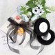 thumbnail image 5 of 2 rollos de cinta de organza (cinta negra), cinta de gasa transparente, cada uno de 20 mm x 45 m, se utiliza para bricolaje, cinta para envolver regalos, cinta decorativa para fiestas de cumpleaños, 5 of 5