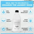 thumbnail image 4 of The Farmhouse Room Inc. Laundry Beads Dispenser Bottle - Scent Beads Container for Laundry Room Organization - 1/2 Gallon BPA Free & PET Plastic Bottle for Laundry Beads with Waterproof Label - 64oz, 4 of 4