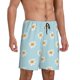 thumbnail image 2 of Fotbe Daisies Flowers Pantalones Cortos de Pijama para Hombre, Ropa de Dormir, Pantalones de Pijama Cortos para Hombre-XX-Large, 2 of 6