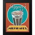 thumbnail image 2 of Jones, Catherine 12x14 Black Modern Framed Museum Art Print Titled - Milkshakes, 2 of 5