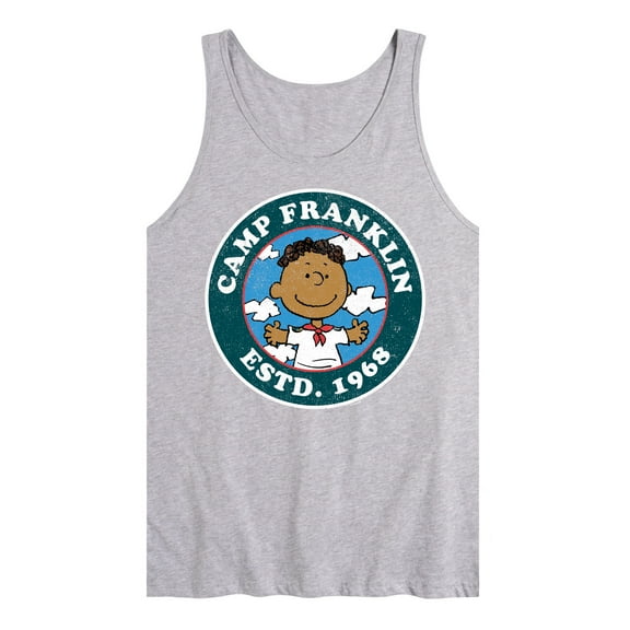Peanuts - Camp Franklin - Men's Jersey Tank Top